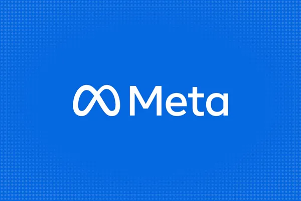 Logo oficial da Meta