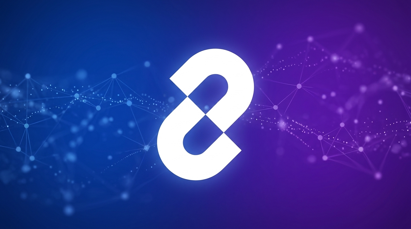 Logo da LangChain sobre fundo gradiente azul-roxo, capa da noticia do Deep Agents e LangGraph 1.2.4