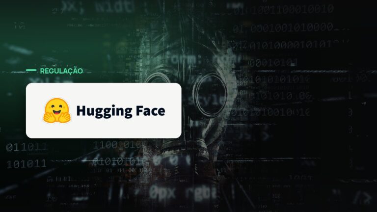 Logo oficial da Hugging Face sobre foto de cibersegurança, capa da notícia: Agente de IA invade a Hugging Face e guardrails de segurança travam até os próprios defensores