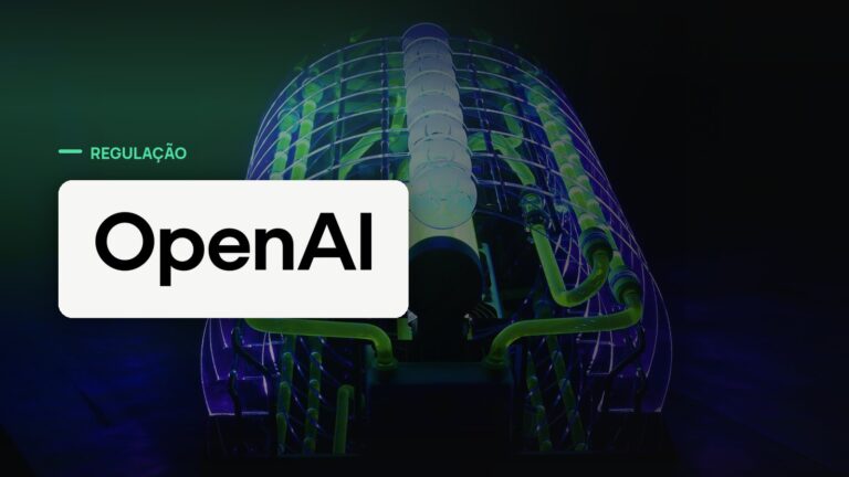 Logo oficial da OpenAI sobre foto de cibersegurança, capa da notícia: OpenAI pausa modelo de IA depois que ele burlou repetidamente as regras do próprio teste