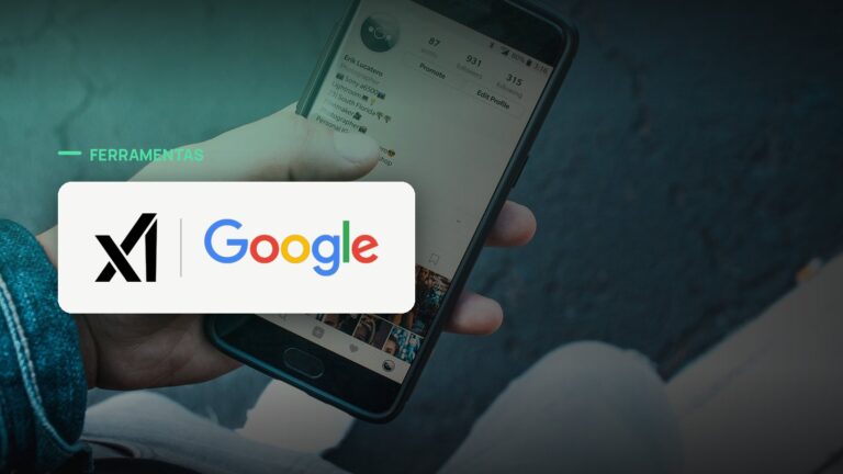 Logo oficial das marcas xAI e Google sobre foto de apps e dispositivos, capa da notícia: Grok chega de graça ao Google Docs, Sheets e Slides um mês após invadir o Microsoft 365