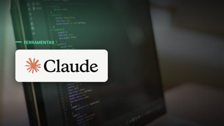 Logo oficial da Claude sobre foto de código e desenvolvimento, capa da notícia: Claude Code adota modo automático como padrão a partir de 14 de agosto