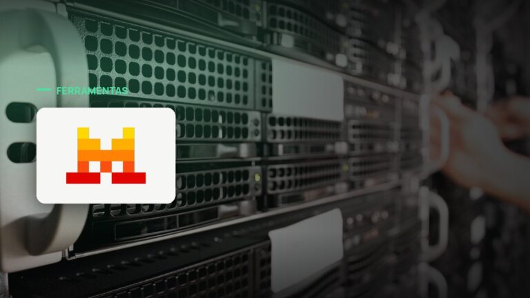Logo oficial da Mistral AI sobre foto de data center e infraestrutura, capa da notícia: Mistral amplia infraestrutura europeia com endpoints regionais e Priority Tier