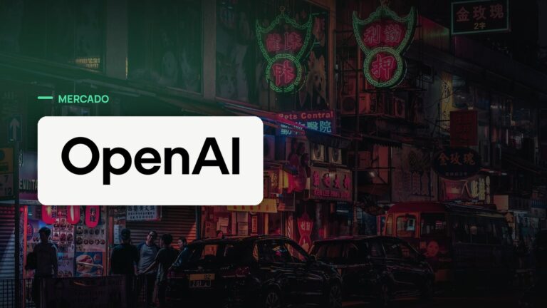 Logo oficial da OpenAI sobre foto de publicidade e preços, capa da notícia: OpenAI vai levar anúncios ao ChatGPT gratuito na Europa