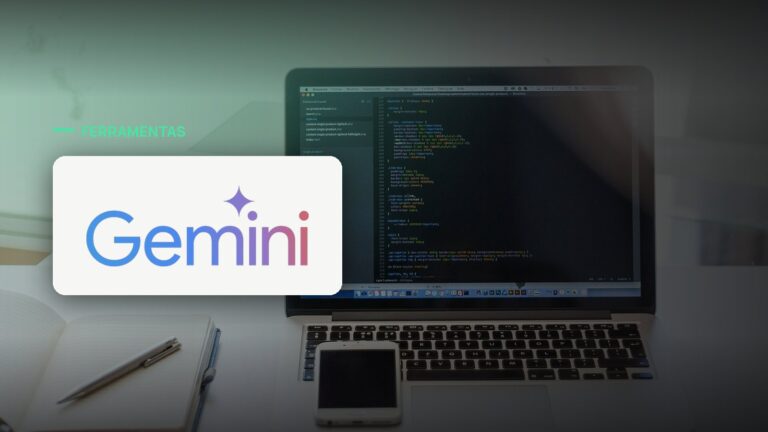 Logo oficial da Gemini sobre foto de código e desenvolvimento, capa da notícia: Google aposenta o Imagen 4 nesta segunda-feira e empurra desenvolvedores para o Gemini 3.1 Flash Image