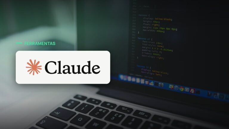 Logo oficial da Claude sobre foto de código e desenvolvimento, capa da notícia: Claude sofre a sétima falha em seis dias, e o problema já preocupa quem depende da API para trabalhar