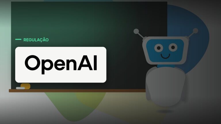 Logo oficial da OpenAI sobre foto de inteligência artificial, capa da notícia: GPT-6 Astra chega ao trabalho empresarial com controles novos e vantagem oficial sobre Fable 5.1