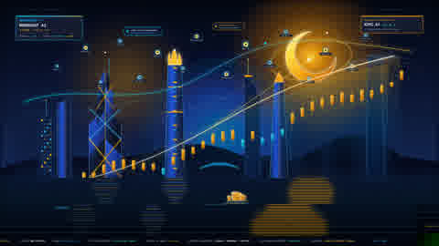 Ilustração editorial da Moonshot AI, criadora do Kimi, arquivando pedido de IPO em Hong Kong